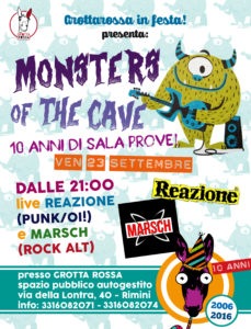 Monsters of the cave! Reazione e Marsch