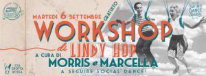 Workshop lindy hop 6 settembre